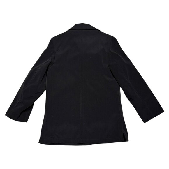 IKE BEHAR Winter Lined Insulated Business Casual Trench Jacket Coat Womens 10 - Picture 6 of 7